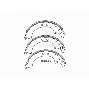 Колодки тормозные барабанные зад TOYOTA RAV4 SXA1#/#CA2# 96-05 SAT