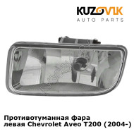 Противотуманная фара левая Chevrolet Aveo T200 (2004-) KUZOVIK