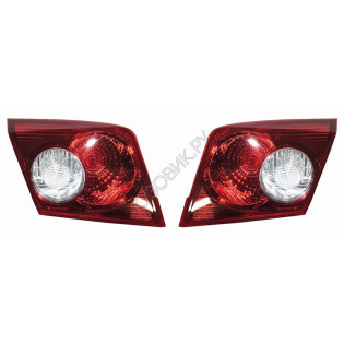 Фонари задние Шевроле Лачетти Chevrolet Lacetti (2004-) комплект 2 штуки левый и правый SAT высокое качество