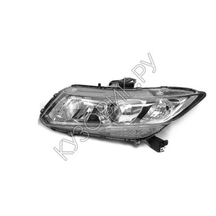 Фара левая Honda Civic 4D (2011-) DEPO
