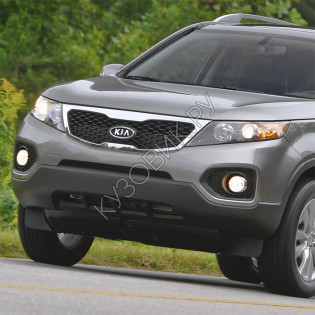 Бампер передний в цвет кузова Kia Sorento 2 (2009-2012) дорестайлинг