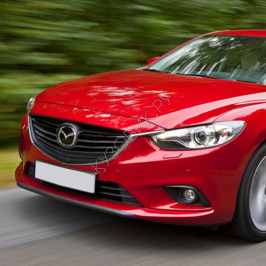 Бампер передний в цвет кузова Mazda 6 GJ (2012-2015) Бампер передний в цвет кузова Mazda 6 GJ (2012-2015)